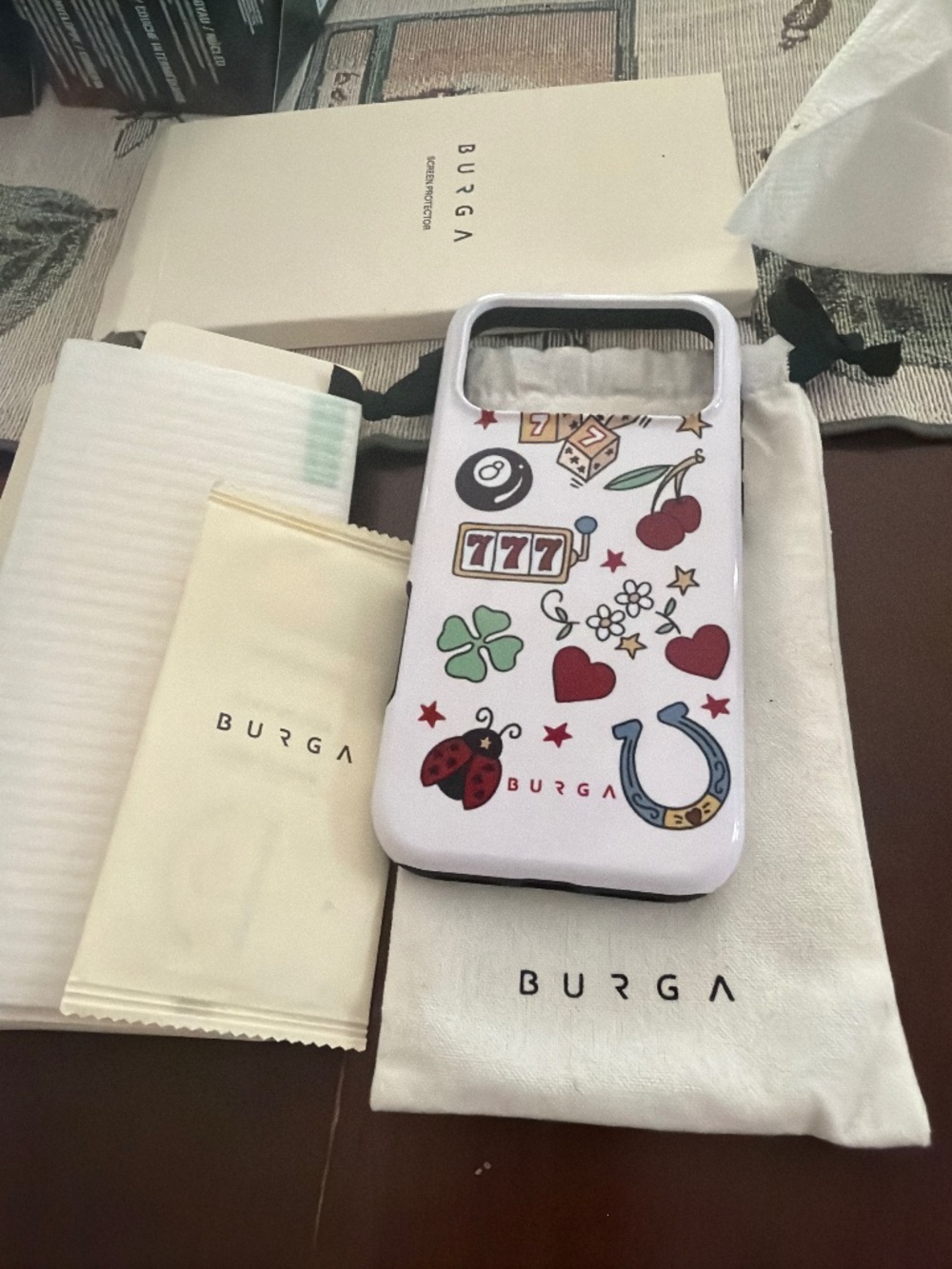 BURGA cell phone case